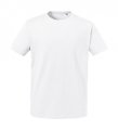 Heren T-shirt Organisch Russell R-118M-0 White